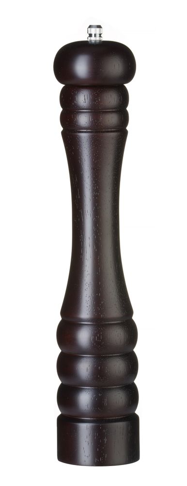 Saltkvarn i trä, HENDI, Mörk trä, Ø60x(H)315mm