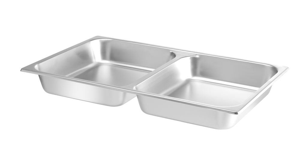 Hendi Matlåda GN 1/1, med 2 fack, 7,5L, 530x325x(H)65mm