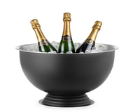 BarUp Champagneskål, 13L, Svart, Ø393x(H)214mm, Rund