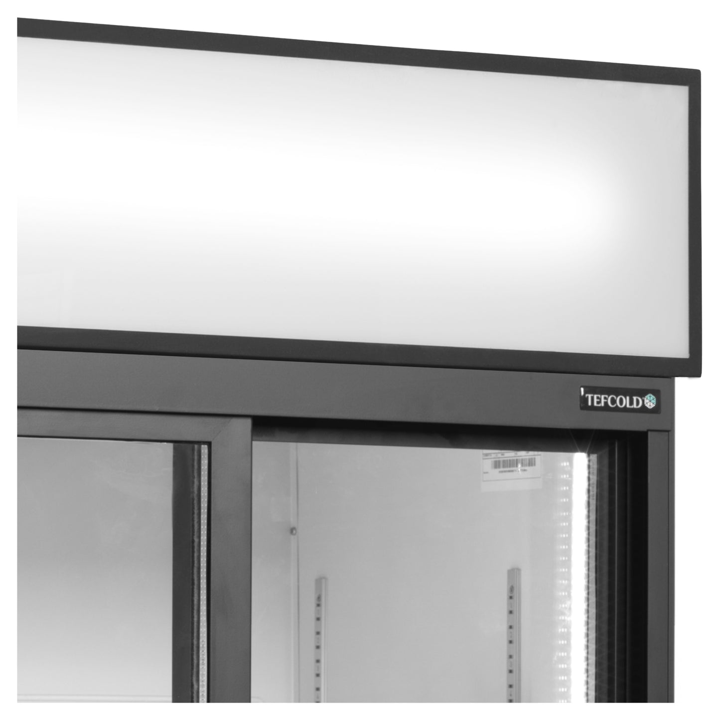FSC891S - Displaykyl - 2-dörrars displaykyl med skärm