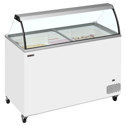 IC401SC+SO - Skopglassfrys - Frys för kulglass med serveringsyta