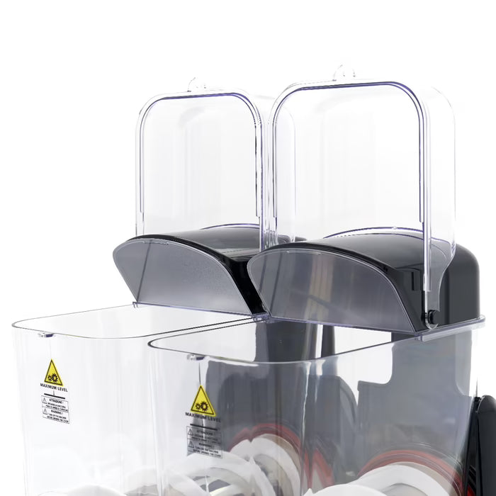 MAXIMA Slushmaskin 2x12L - Digital display