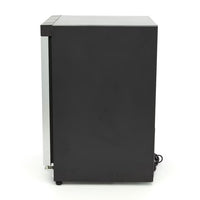 MAXIMA Displayfrys 200L - Svart