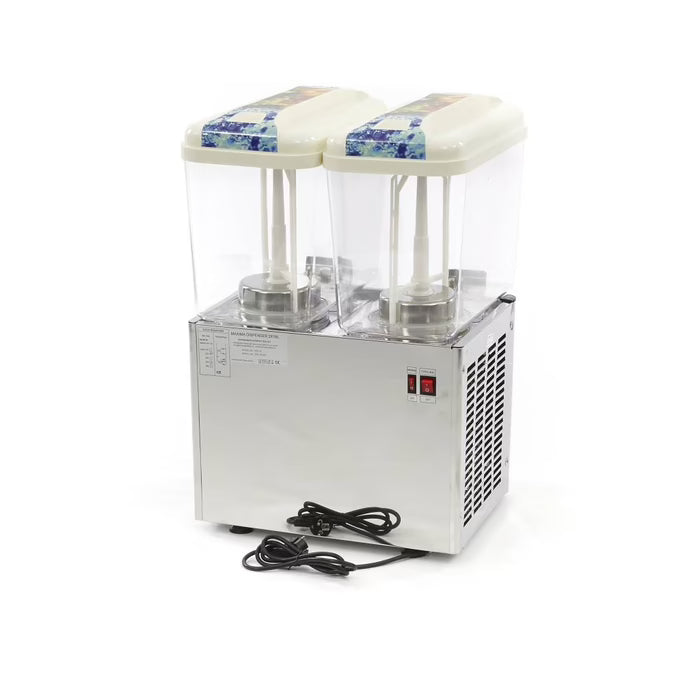 MAXIMA Elektrisk dryckesdispenser - 2 x 18L
