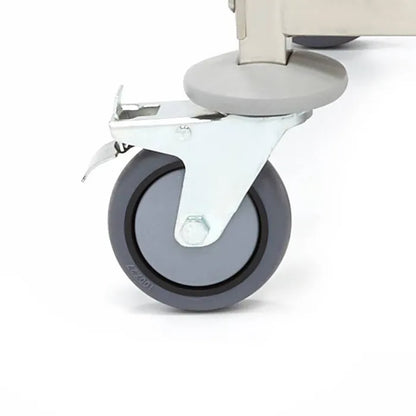 MAXIMA Serveringsvagn i rostfritt stål - 3 hyllor