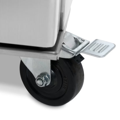 MAXIMA Dubbelfrys 800L - 6 justerbara hyllor