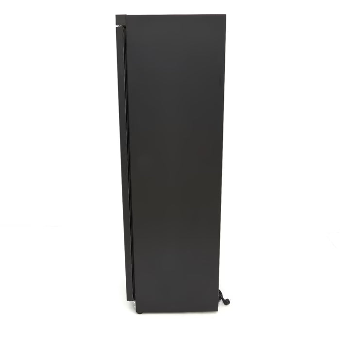 MAXIMA Frys 400L - 6 fasta hyllor - Svart