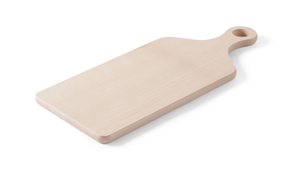 Hendi Skärbräda med grepp, Träljus, 390x160mm