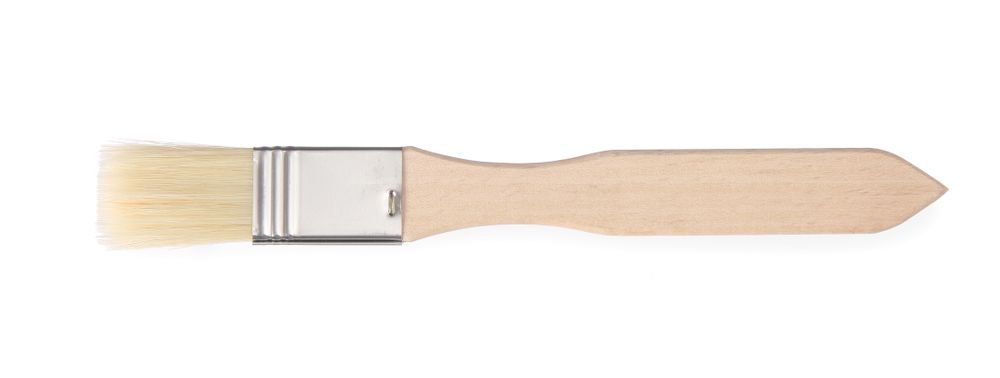 Smör- och fettborste med naturborst – set med 2 st., HENDI, 2 st., 190x20mm