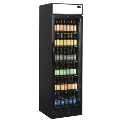 CEV435CP BLACK - Svart flaskkyl - Energieffektiv flaskkyl