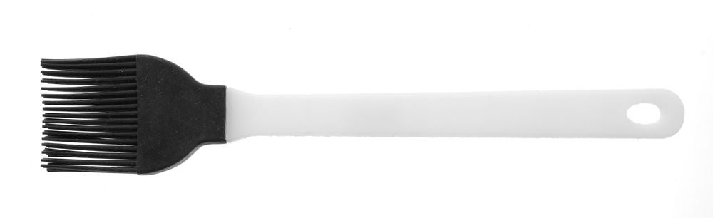 Smör- och fettborste platt silikon, HENDI, 230x45mm