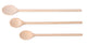 Hendi Träskedar - set om 3, olika storlekar, 3 st., (L)475 mm