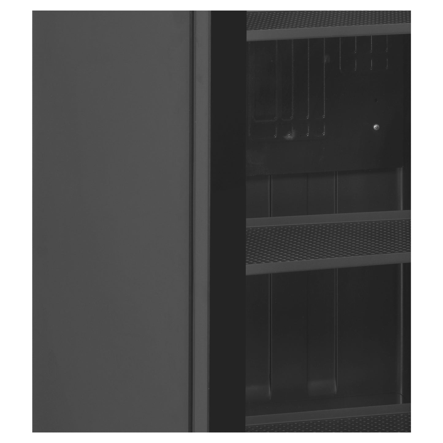 SCU1425 FRAMELESS - Svart displaykyl - Svart displaykyl för visning av dina produkter