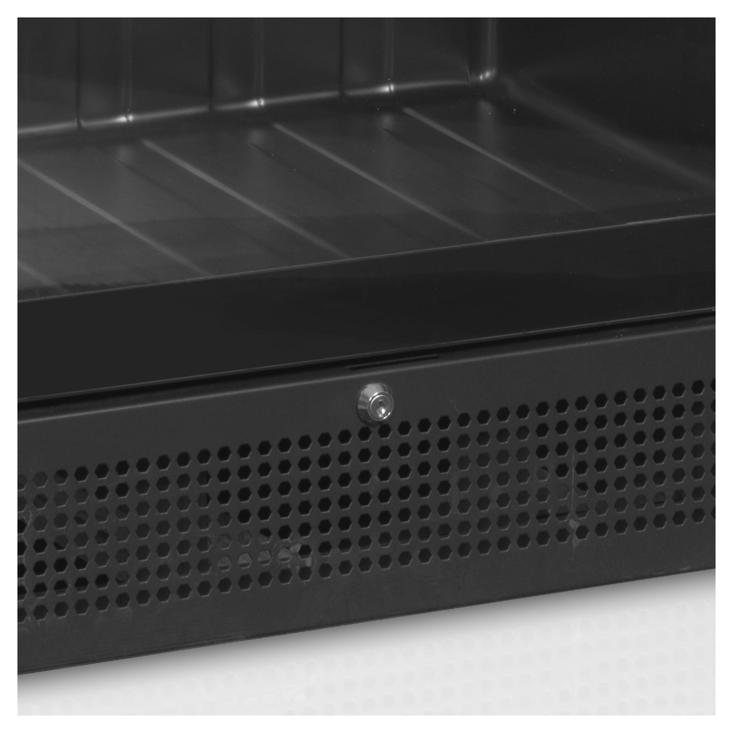 SCU1425 FRAMELESS - Svart displaykyl - Svart displaykyl för visning av dina produkter