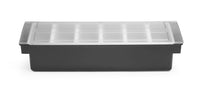 BarUp Kryddhållare - 6 behållare, 480x150x(H)100mm