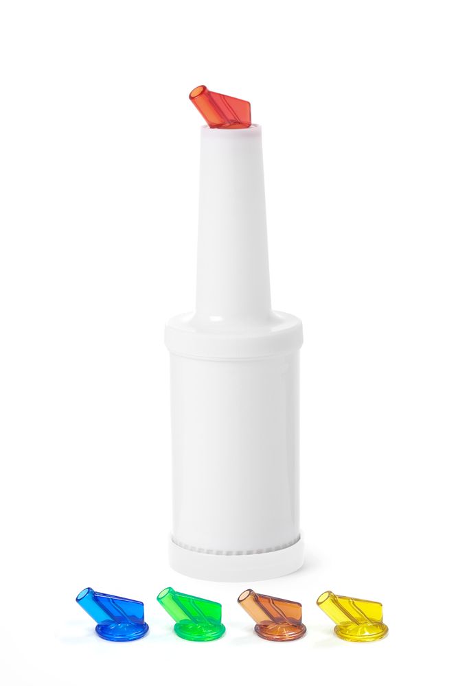 Förvarings- och hällflaska, BarUp, 0,8L, Vit, ⌀90x(H)300mm