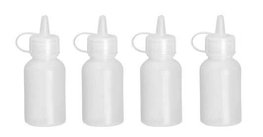 Minisåsdispenser - set med 4 st., HENDI, 0,03L, Transparent, ⌀30x(H)85mm
