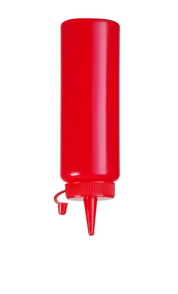 Hendi Dispenserflaskor, 0,2L, Röd, ⌀50x(H)185mm