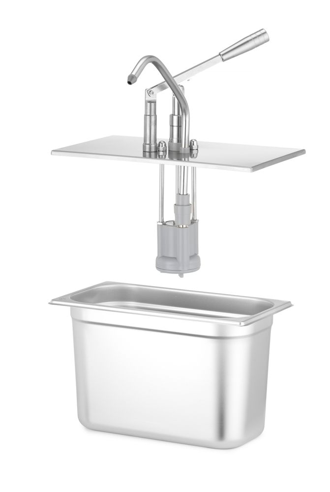 Hendi Lock med dispenser för GN-behållare, GN 1/4, 270x165mm