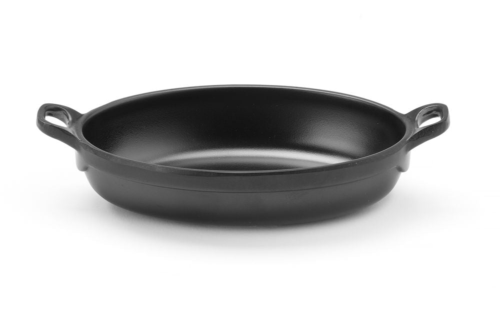 Mini oval pan Little Chef, Fine Dine, Black, 155x80x(H)37mm
