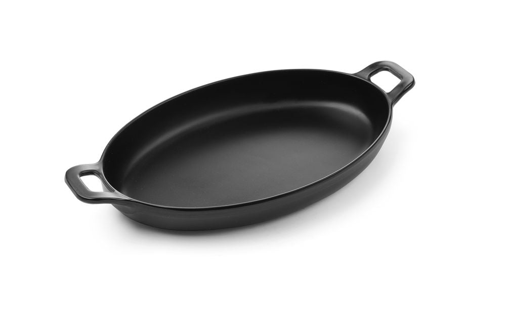 Mini oval pan Little Chef, Fine Dine, Black, 263x140x(H)37mm