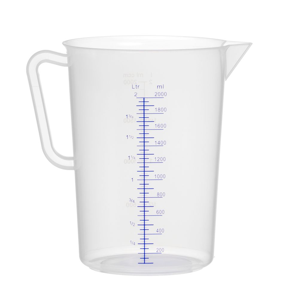 Hendi Mätkanna av polypropen, 2 l, ⌀140 x (H) 215 mm