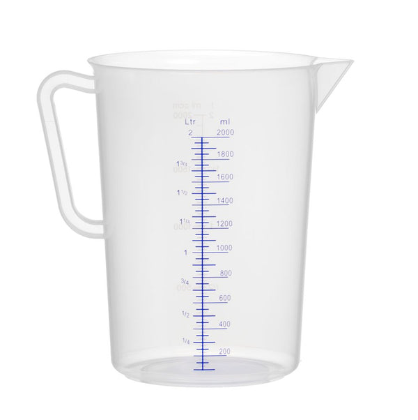 Hendi Mätkanna av polypropen, 2 l, ⌀140 x (H) 215 mm