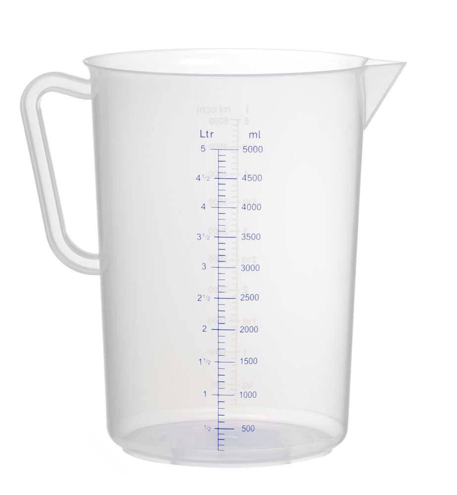 Hendi Mätkanna av polypropen, 5 l, Ø190 x (H) 270 mm
