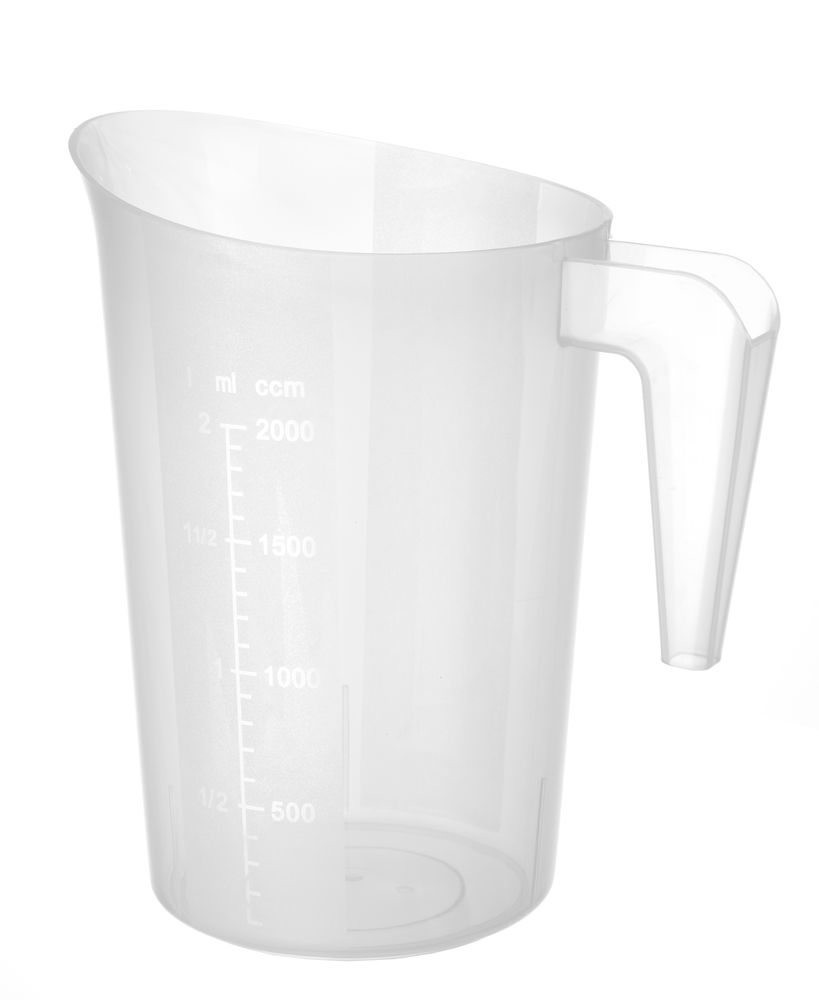 Stapelbar mätkanna, HENDI, 2 l, Ø160 x (H) 205 mm