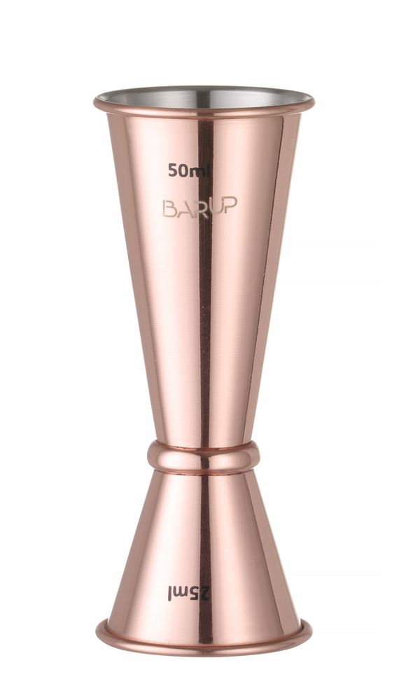 BarUp Jigger 30/50 ml, Koppar, Ø45x(H)114mm