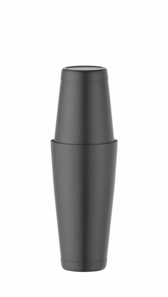 Tin-on-Tin Boston-shaker, BarUp, 0,8L, Svart, ⌀90mm