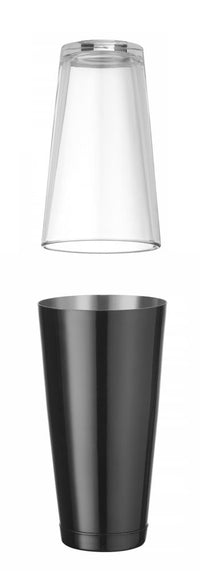 BarUp Boston-shaker, 0,8L, Svart, ⌀x(H)mm