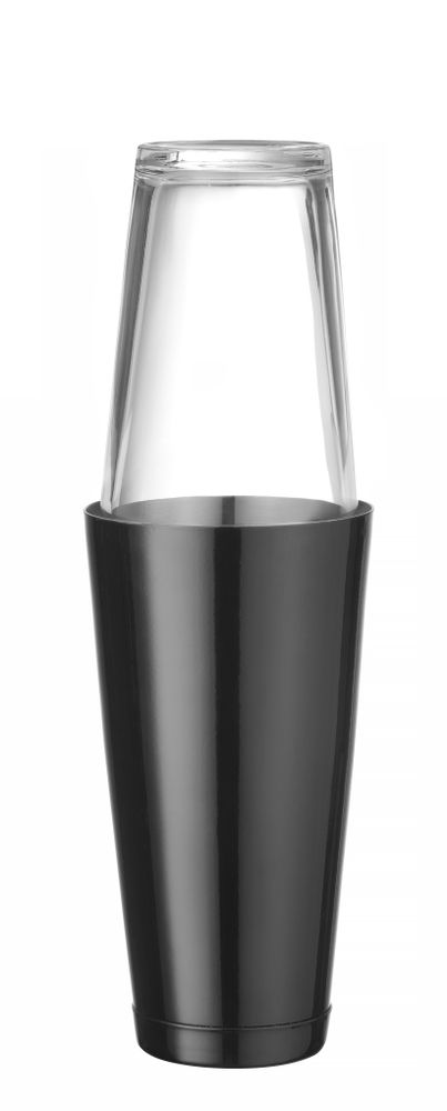 BarUp Boston-shaker, 0,8L, Svart, ⌀x(H)mm