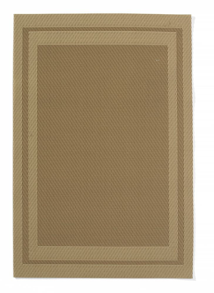 Bordsunderlägg, ram – set, HENDI, Beige, 6 st., 450x300mm