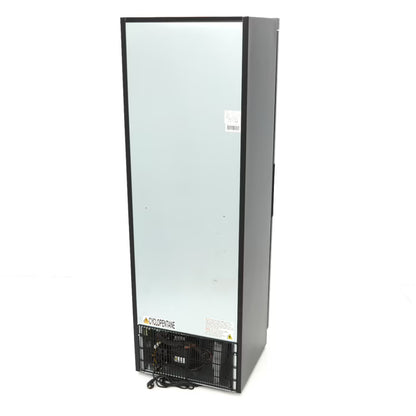 MAXIMA Frys 400L - 6 fasta hyllor - Svart