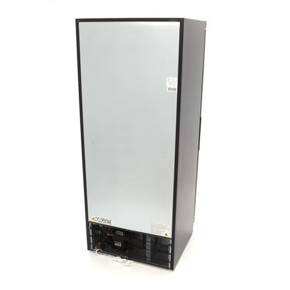 MAXIMA Frys 600L - 6 fasta hyllor - Svart