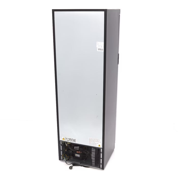 MAXIMA Displayfrys 400L - Svart