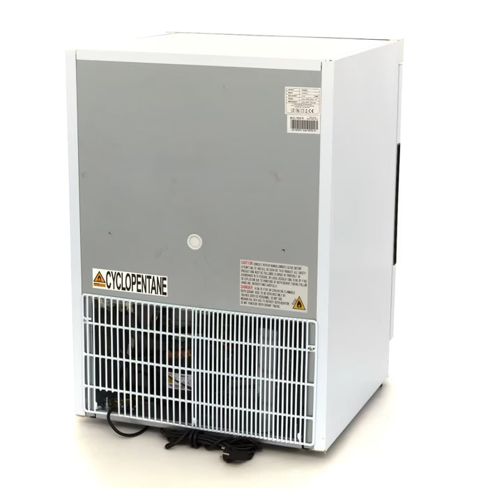 MAXIMA Frys 200L - 2 fasta hyllor - Vit