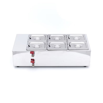MAXIMA Chokladsmältare - 6 x 1/6 GN