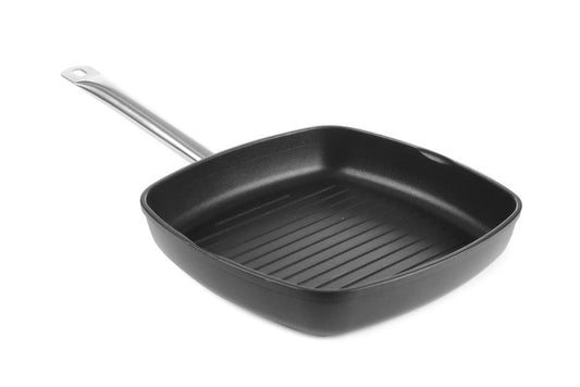Grillpanna - räfflad yta Titanium Professional, HENDI, 550x290x(H)55mm