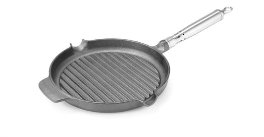 Grillpanna i gjutjärn, HENDI, 398x265x(H)48mm