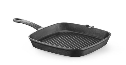 Grillpanna i gjutjärn, HENDI, 230x230x(H)25mm