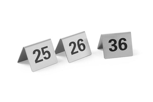 HENDI Bordsställsnummer, Nummer 25-36