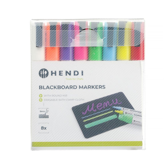 HENDI Tavelpennor flerfärgade, 3 mm