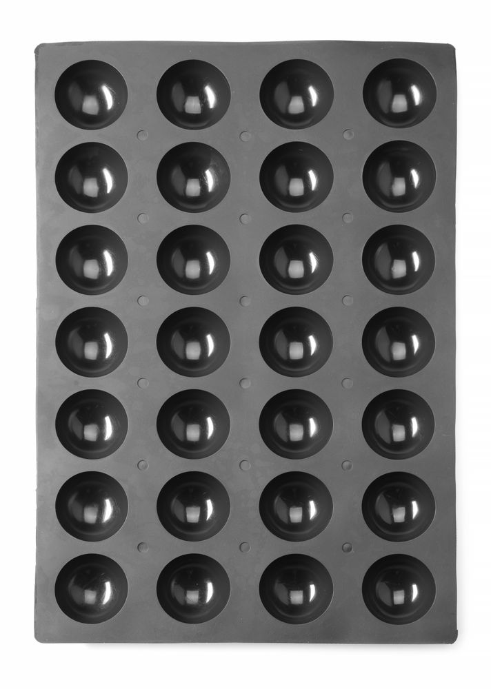 Hendi Silikonform SEMI-SPHERE, 600x395x(H)35mm, Rund