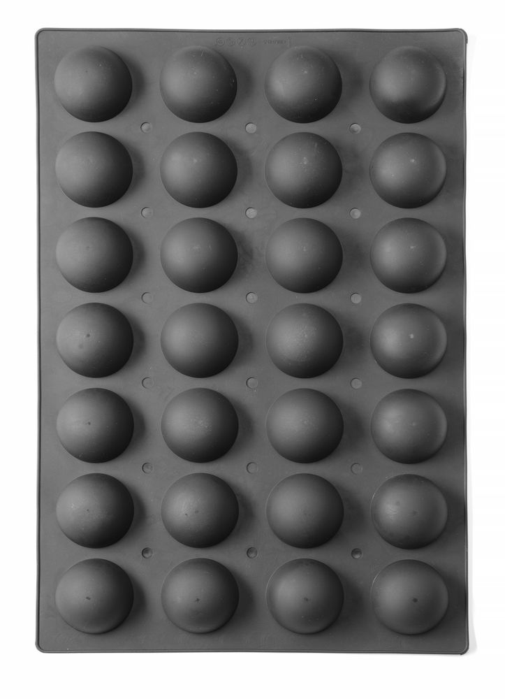 Hendi Silikonform SEMI-SPHERE, 600x395x(H)35mm, Rund