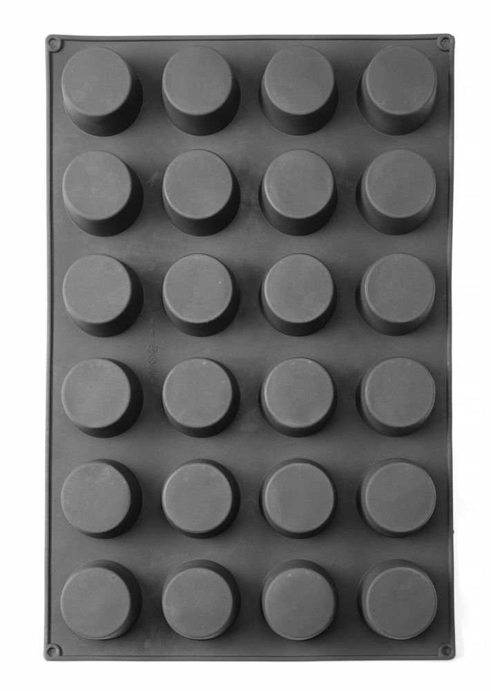 Hendi Silikonform MUFFINS, 570x375x(H)40mm, Rund