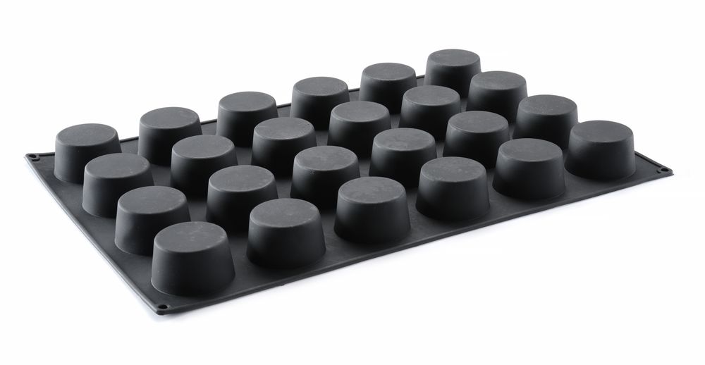Silikonform MUFFINS, HENDI, 570x375x(H)40mm, Rund