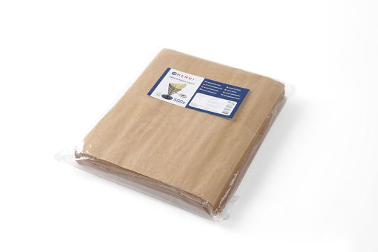 HENDI Greaseproofpapper, Beige, 500 st, 200x250mm