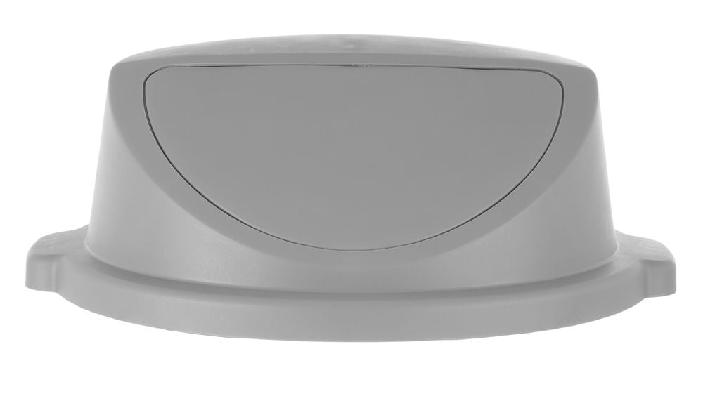 Trycklock för rund soptunna, AmerBox, passar 691038, ljusgrå, ⌀580x(H)190mm